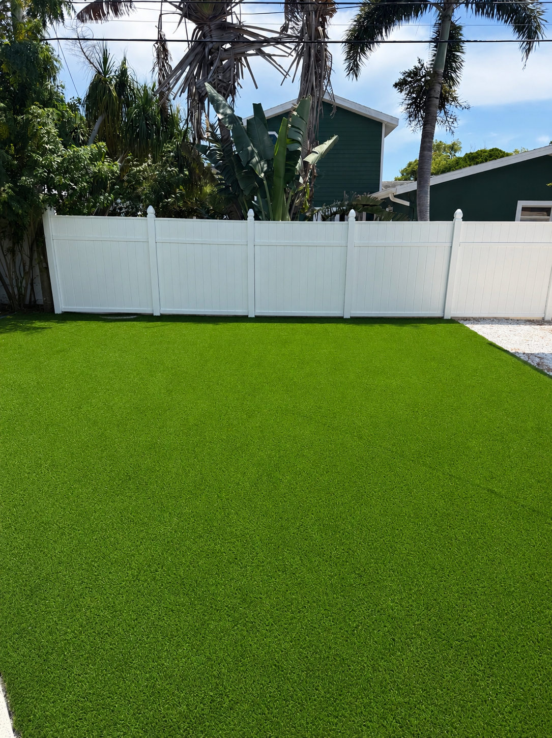 Artificial Turf Installation — Tampa Bay — After